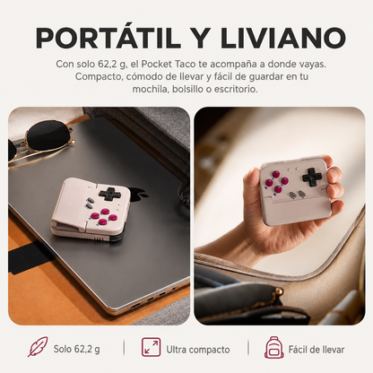 GameSir Pocket Taco portátil y liviano, solo 62,2 g