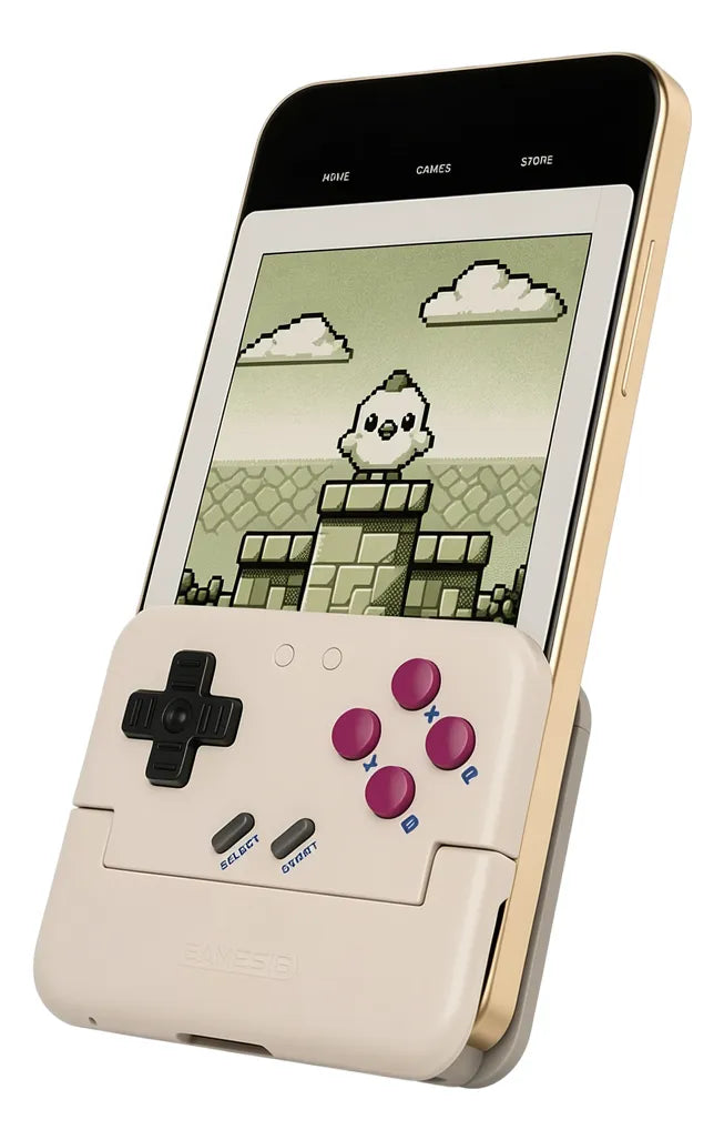 GameSir Pocket Taco acoplado a un celular