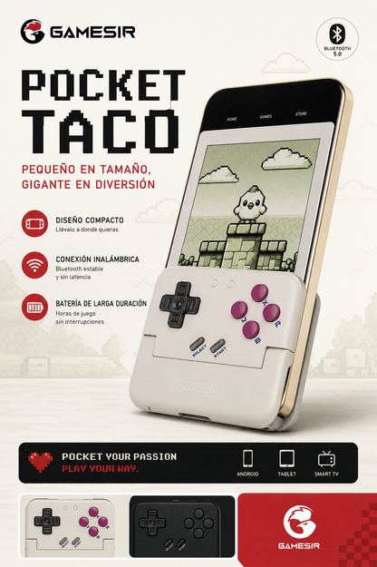 GameSir Pocket Taco - pequeño en tamaño, gigante en diversión
